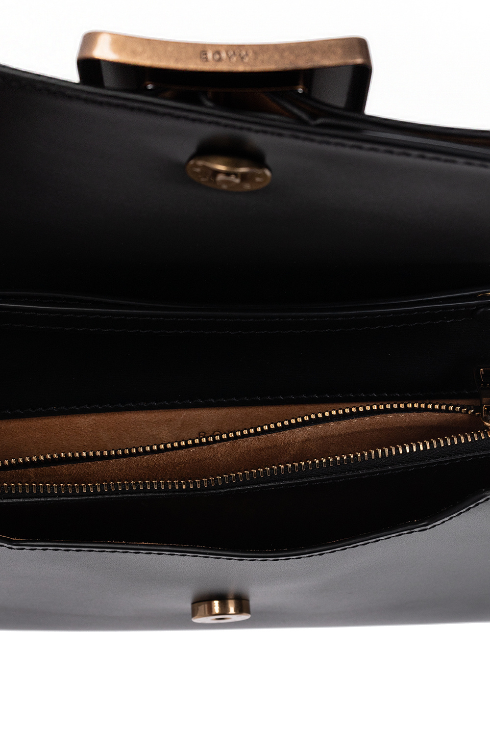 bag red With Lettering Logo - 'Buckle Travel Case' shoulder